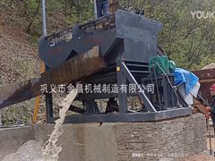 JC1616-2跳汰机选重晶石现场